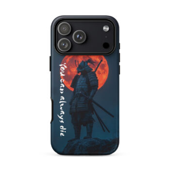 Tough Case for iPhone- Samurai moon